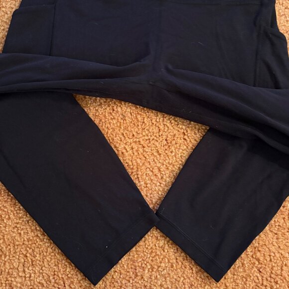 EXCELLENT Lululemon Align High-Rise Pant Pockets 25" Nulu Black Yoga Leggings 8 - Picture 5 of 9